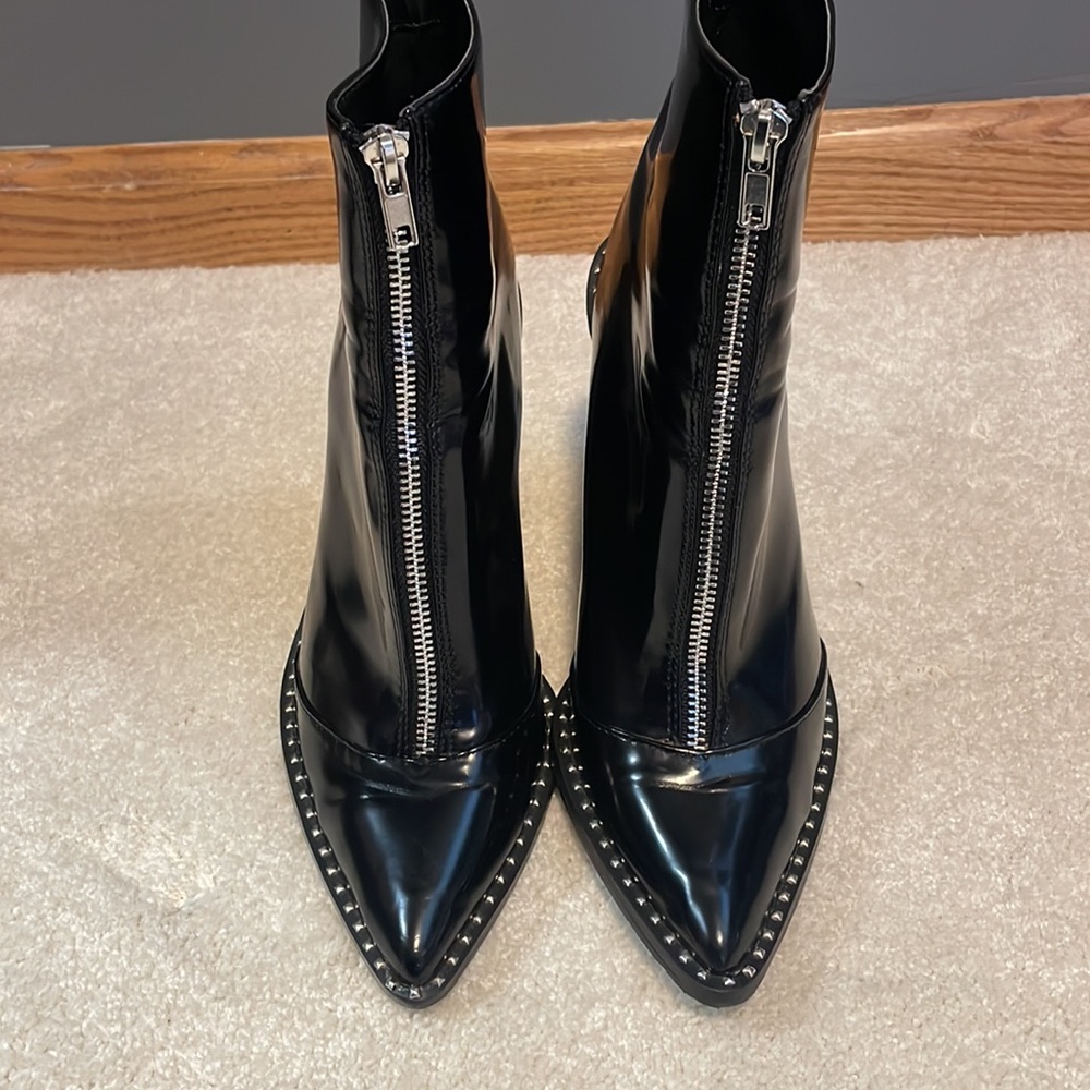 Steve Madden Dominate Chunky Heel Studded Boots - Picture 2 of 10